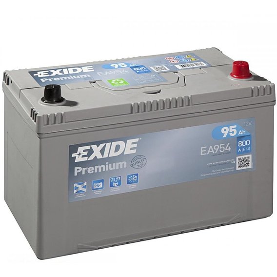Автомобильный аккумулятор EXIDE 6СТ-95 АзЕ PREMIUM EA954