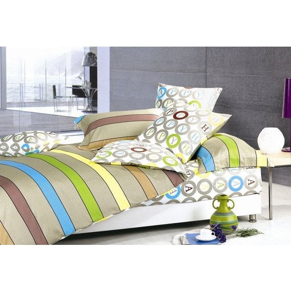 Комплект постельного белья ТЕП "Колорит" "Premium collection" двуспальный 896 Хеппи (2000008475884)