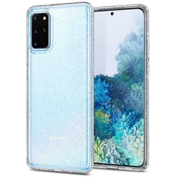 Аксессуар для смартфона Spigen Liquid Crystal Glitter Crystal Quartz (ACS00752) for Samsung G985 Galaxy S20+