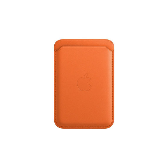 Аксессуар для iPhone Apple Leather Wallet with MagSafe Orange (MPPY3) UA