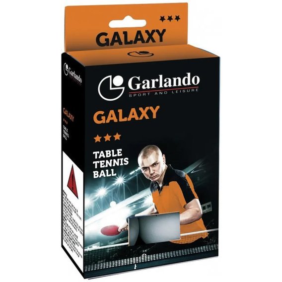 Мячик для настольного тенниса Мячик для настольного тенниса Garlando Galaxy 3 Stars (2C4-119) 6 шт
