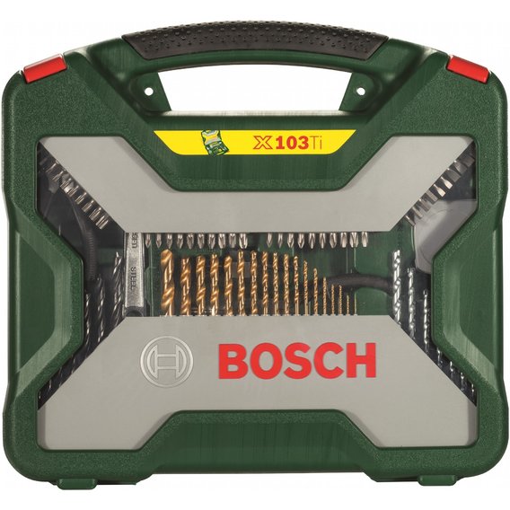 Комбинированный набор Bosch X-LINE-103 TITANIUM, 103 од. (2607019331)