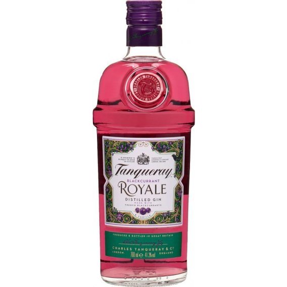 Джин Tanqueray Blackcurrant Royale, 0.7л 41.3% (BDA1GN-TAN070-007)