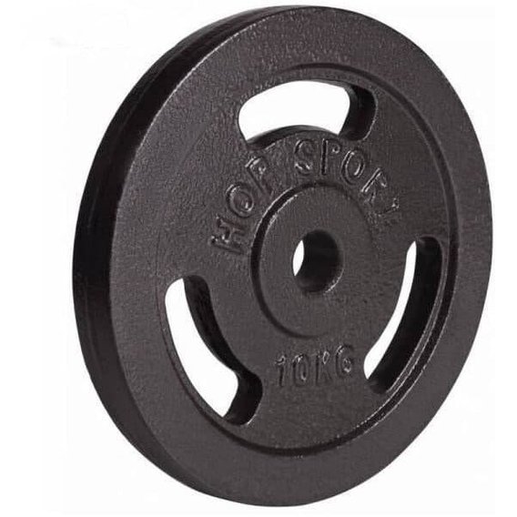 Блин для штанги и гантели Hop-Sport ELITUM сет из металлических дисков 2 х 10 кг