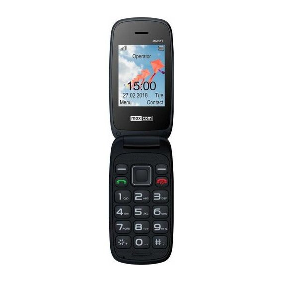 Мобильный телефон Maxcom MM817 Black (UA UCRF)