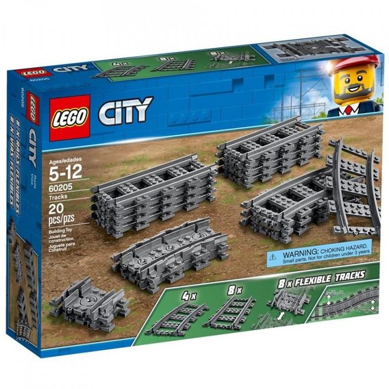 Конструктор LEGO City Рельсы (60205)