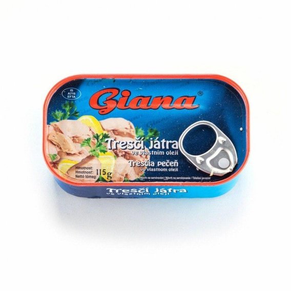

Печень трески Giana Giana 115 г (WT3054)