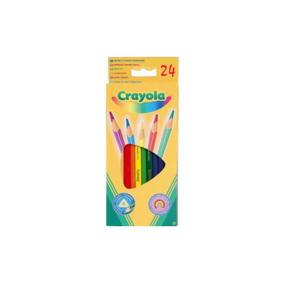 Crayola 24 цветных карандаша 3624