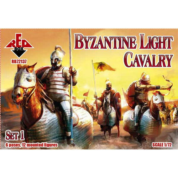Набор фигурок Red Box Византийская легкая кавалерия (набор №1) RB72137