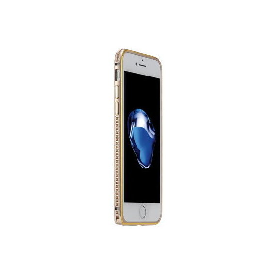 Аксессуар для iPhone COTEetCI Diamond Bumper Gold (CS7005-CEG) for iPhone 8 Plus/iPhone 7 Plus