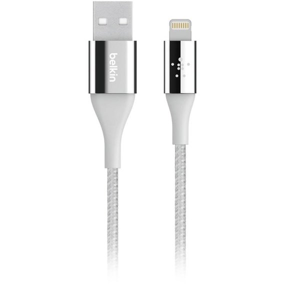 Кабель Belkin USB Cable to Lightning MIXIT DuraTek 1.2m Silver (F8J207bt04-SLV)