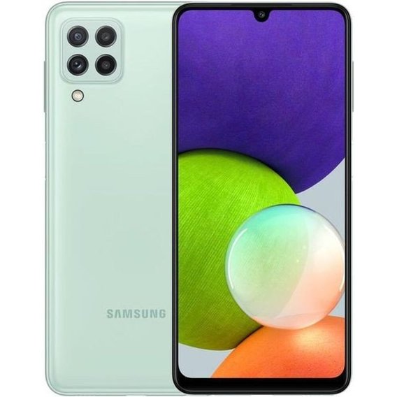 Смартфон Samsung Galaxy A22 4/64Gb Light Green A225F