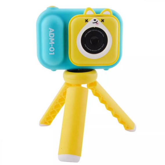 Детский фотоаппарат S11 со штативом green