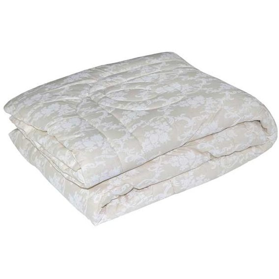 Одеяло Руно 200x220см шерстяное молочное (322.02ШУ_молочний)