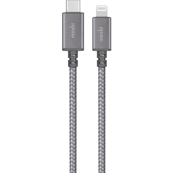 Кабель Moshi Cable USB-C to Lightning Integra 25cm Titanium Grey (99MO084043)
