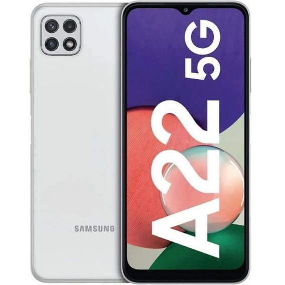 Смартфон Samsung Galaxy A22 5G 4/128GB Dual White A226B