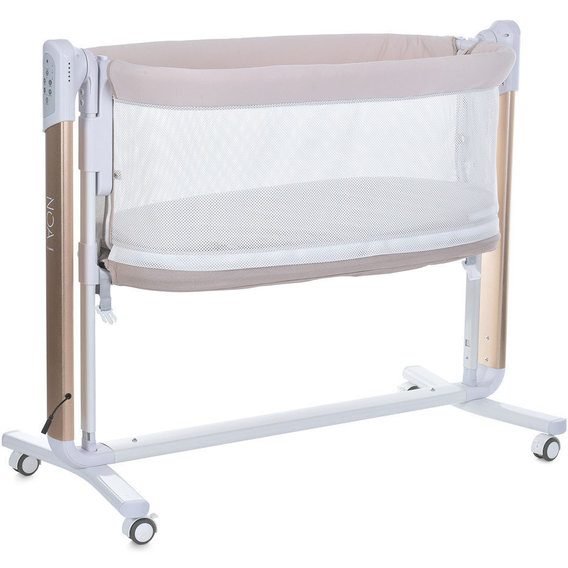 Приставная детская кроватка-манеж EL CAMINO NOA Бежевый (ME 1125-G Beige)