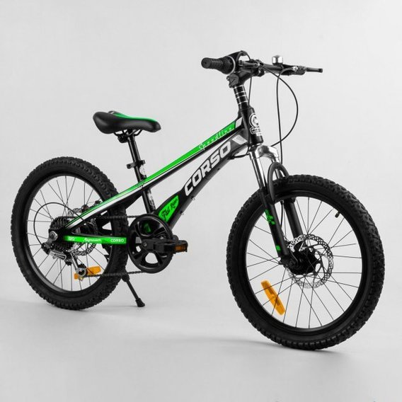 Велосипед Corso Speedline MG-74290 (зеленый)