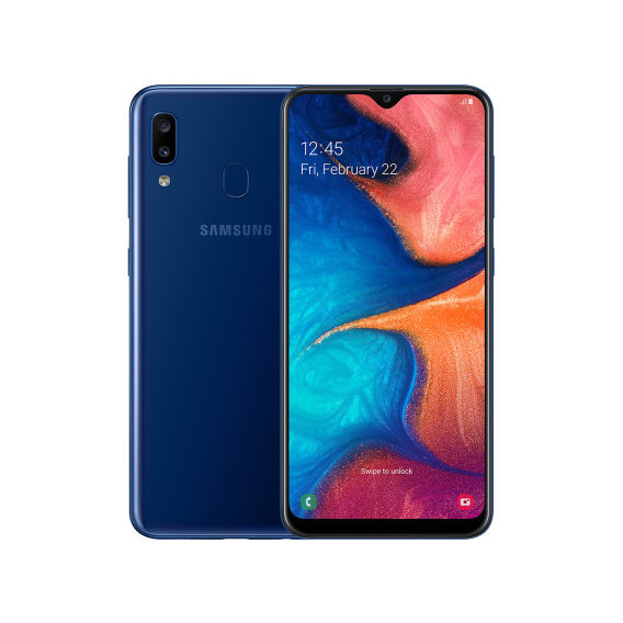 Смартфон Samsung Galaxy A20 2019 3/32GB Blue A205F (UA UCRF)