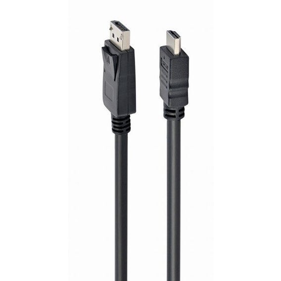 Кабель і перехідник DisplayPort to HDMI 7.5m Cablexpert (CC-DP-HDMI-7.5M)