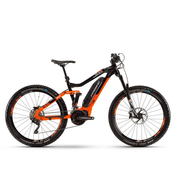 Велосипед Велосипед Haibike SDURO FullSeven LT 8.0 27.5" 500Wh рама L,оранжево-черносеребристый,2019 (4540282948)