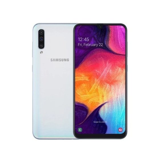 Смартфон Samsung Galaxy A50 6/128Gb Dual White A505F (UA UCRF)
