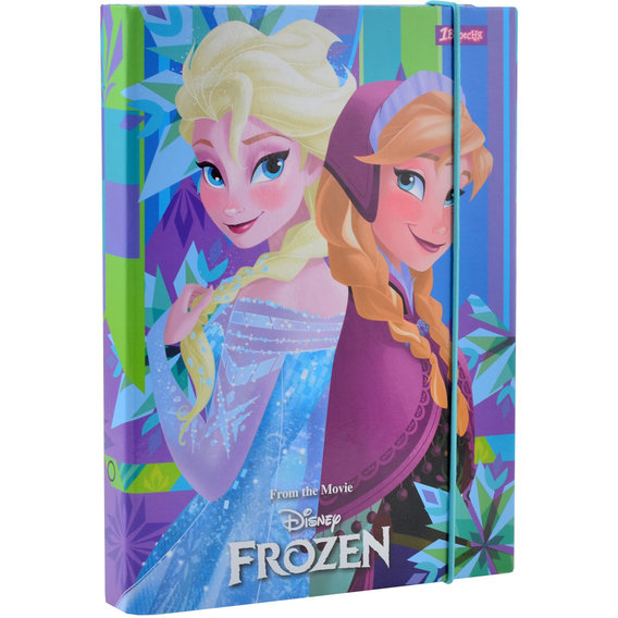 Папка для тетрадей картонная В5, 1 Вересня Frozen (491672)