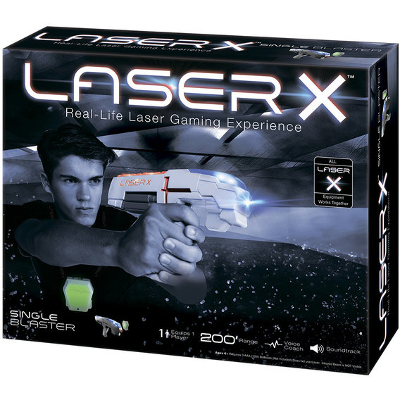 

Игровой набор для лазерных боев - Laser X Для Одного Игрока (бластер, мишень) (88011)