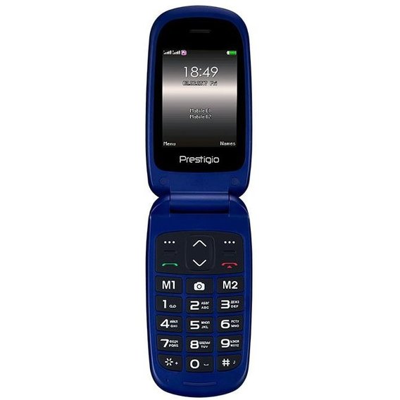 Мобильный телефон Prestigio Grace B1 1242 DS Blue (UA UCRF)