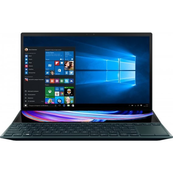 Ноутбук ASUS ZenBook Duo 14 UX482EAR Celestial Blue (UX482EAR-DB71T)