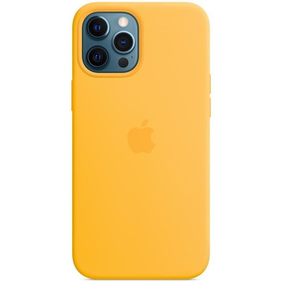 Аксессуар для iPhone Apple Silicone Case with MagSafe Sunflower (MKTW3) for iPhone 12 Pro Max