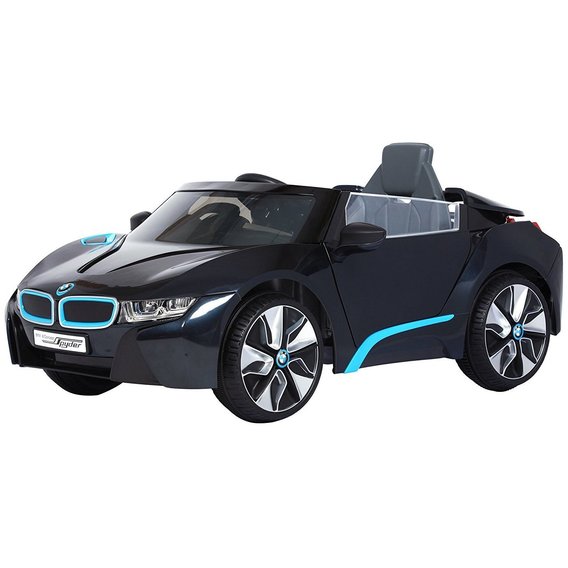 Электромобиль ROLLPLAY BMW i8 SPYDER 12V, RC, black с дистанц. Упр. (32242)