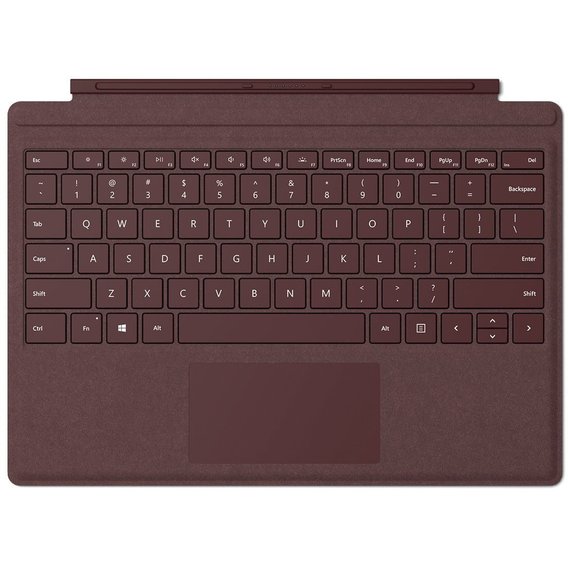 Аксессуар для планшетных ПК Microsoft Surface Pro Signature Type Cover Burgundy (FFQ-00041)