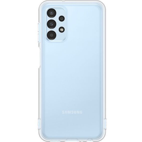 Аксессуар для смартфона Samsung Soft Clear Cover Transparent (EF-QA135TTEGRU) for Samsung A135 Galaxy A13