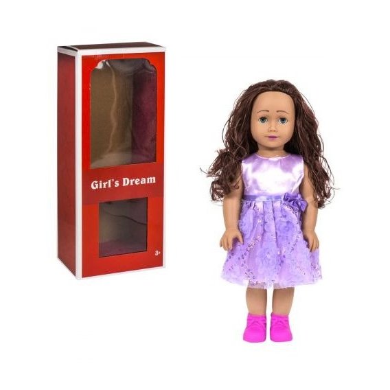 Кукла Mic Girl's Dream 45 см в фиолетовом (8920 Е)