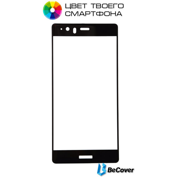 Аксессуар для смартфона BeCover Tempered Glass Black for Huawei P9 Plus