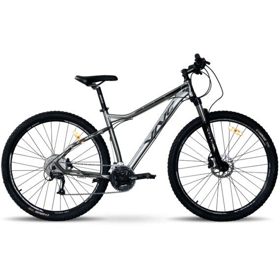 Велосипед Велосипед VNC 2023' 27.5" MontRider A7 V1A7-2736-GB 36см (0271) grey (shiny)/black (matt)