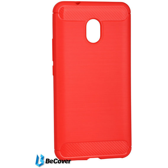 Аксессуар для смартфона BeCover Carbon Red for Meizu M5S