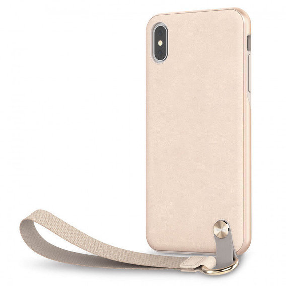 Аксессуар для iPhone Moshi Altra Slim Hardshell Case With Strap Savanna Beige (99MO117112) for iPhone Xs Max