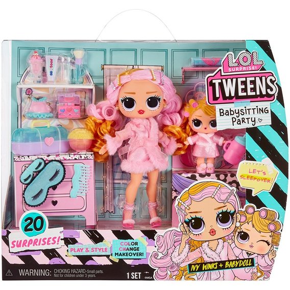 Игровой набор c куклами L.O.L. Surprise! серии Tweens&Tots Айви и Крошка (580485)