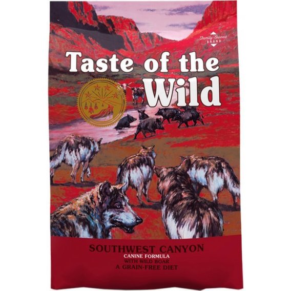 Сухой корм для собак Taste of the Wild Southwest Canyon Canine Recipe с мясом говядины и кабана 12.2 кг (9759-HT60)