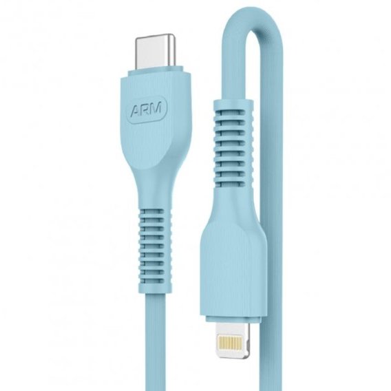 Кабель ArmorStandart Cable USB-C to Lightning 3A 1m Blue (ARM65288)