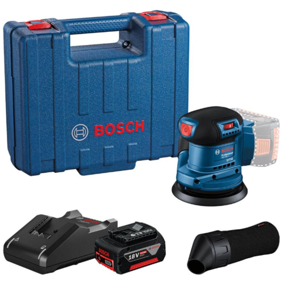 Аккумуляторная эксцентриковая шлифмашина Bosch GEX 185-LI (06013A5021)