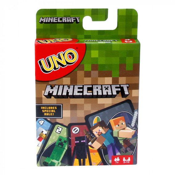 Карточная игра UNO "Minecraft"