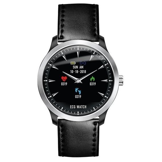 Смарт-часы Blaze Watch N58 Leather Black