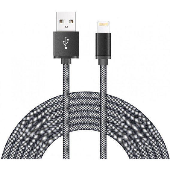 Кабель XOKO USB Cable to Lightning FISH 1m Black (SC-120i-1-BK)