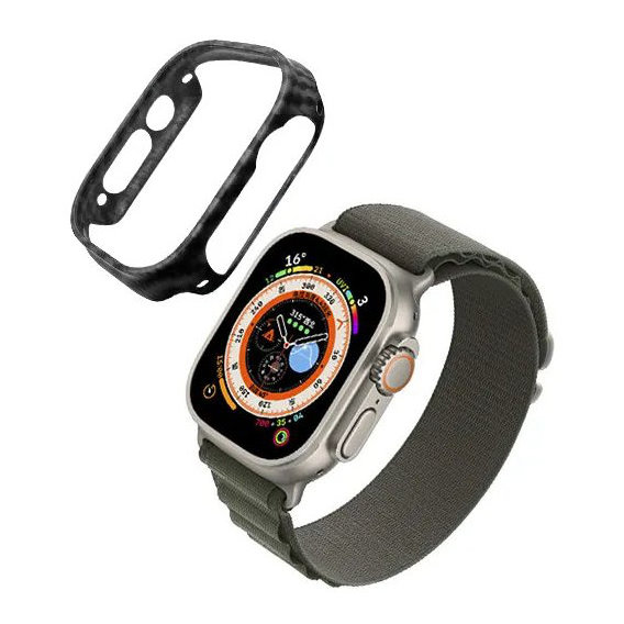 Аксессуар для Watch K-DOO Kevlar Edge Black for Apple Watch Ultra 49mm