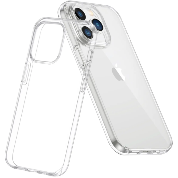 Аксессуар для iPhone Mutural Qintou series TPU Case Transparent for iPhone 15 Pro Max