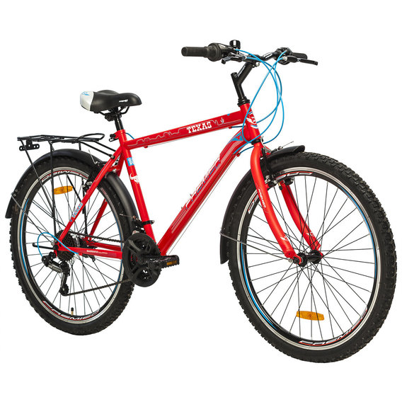 Велосипед Premier Texas 26 V-brake 18" Neon Red (SP0004684)