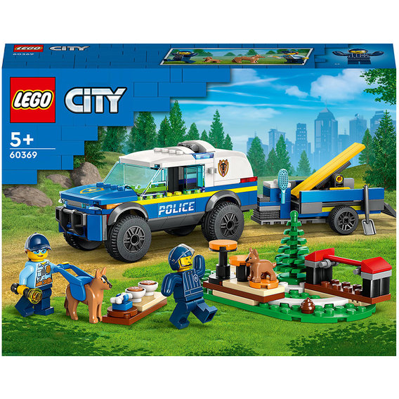 LEGO City Дрессировка полицейской собаки на выезде (60369)